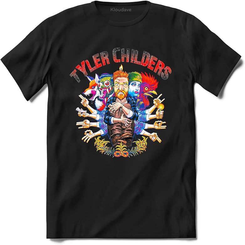 Kloudave Tyler Shirt Tshirt Unisex Timothy Childers Songwriter Singer Merch for Women Men Teen - ... | Amazon (US)