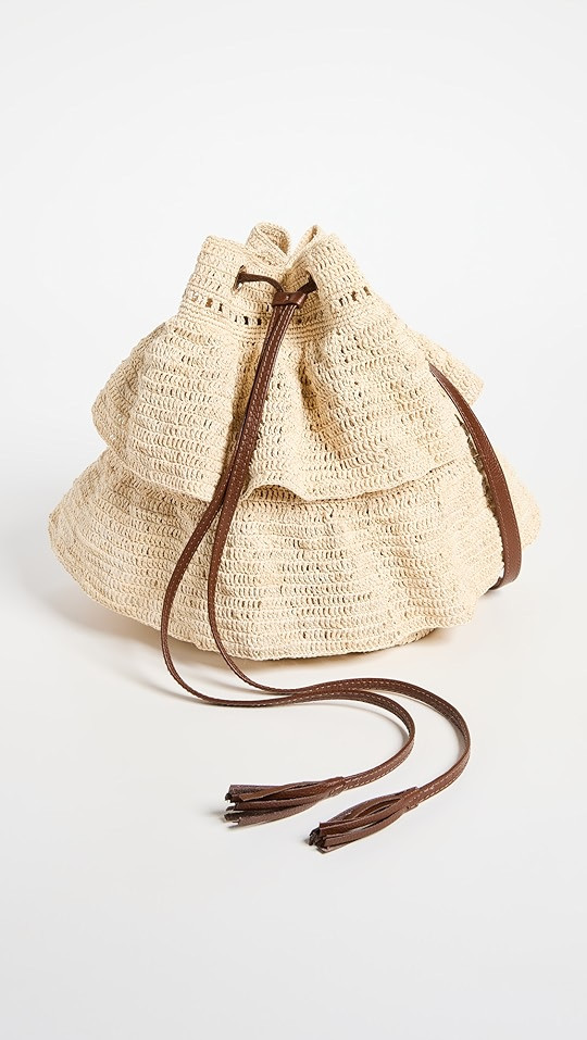 Ruffled Mochila Bucket Bag | Shopbop