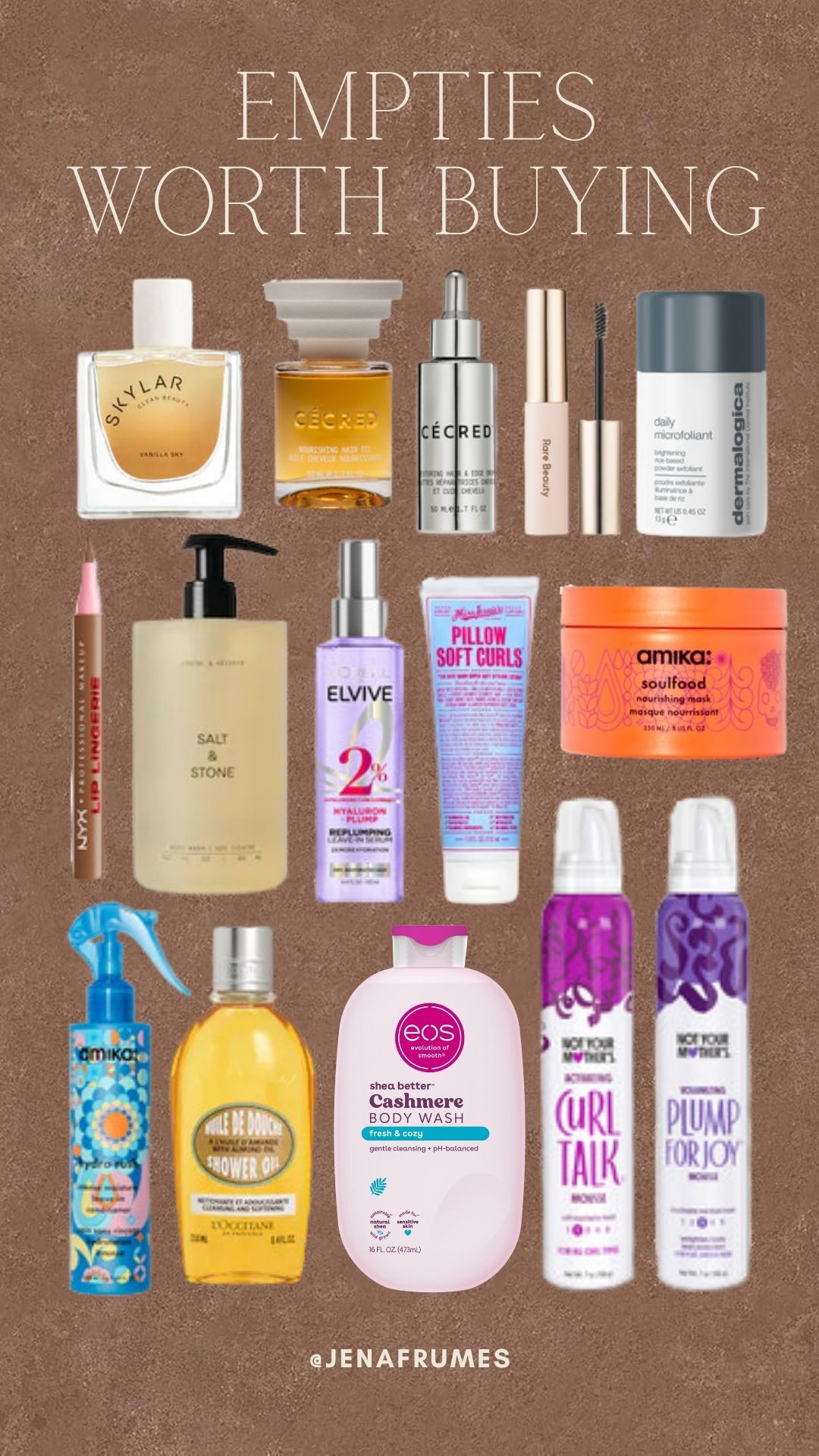 What was actually worth buying from my accumulation of empties! 

 #LTKdayinmylife #LTKgrwm #LTKBeauty