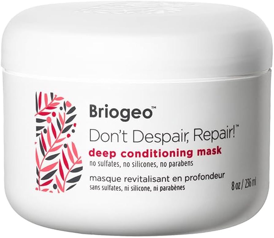 Briogeo Don't Despair Repair Hair Mask, Deep Conditioner for Dry Damaged or Color Treated Hair, 8... | Amazon (US)