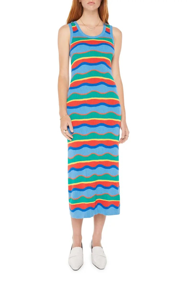 MOTHER Stripe Sleeveless Sweater Dress | Nordstrom | Nordstrom