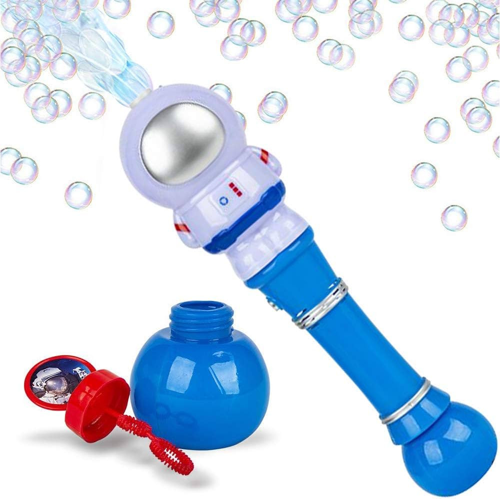 ArtCreativity Light Up Astronaut Bubble Blower Wand, 12.5 Inch Illuminating Bubble Blower Wand wi... | Amazon (US)