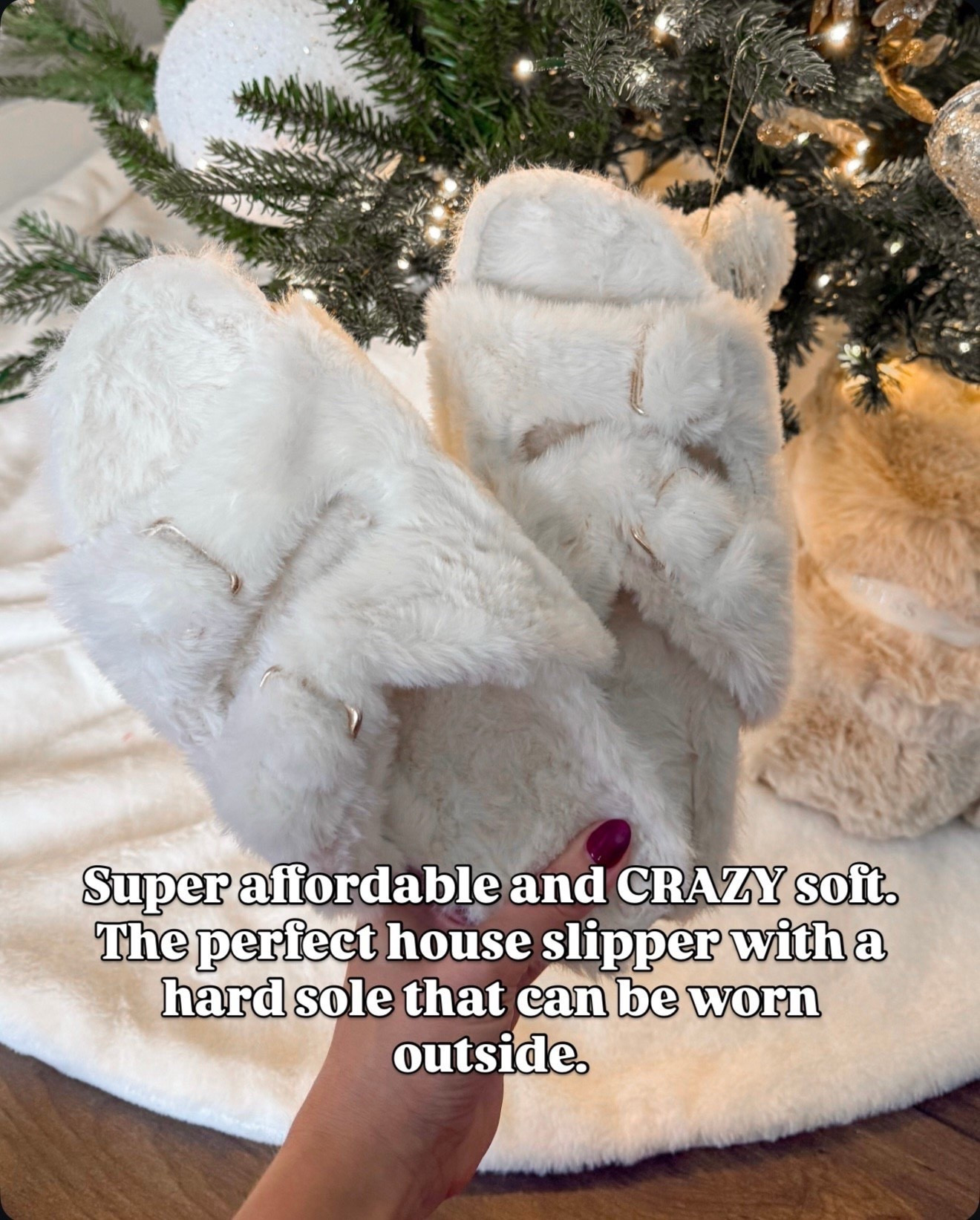 Obsessed with these fuzzy house slippers! They’re super affordable and soooo cozy!! 

Slippers, House shoes, Fuzzy shoes, Fuzzy slippers, Cozy shoes, Winter shoes, Fall shoes, Stang and co

#LTKSeasonal #LTKTall #LTKHoliday