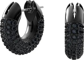 Swarovski Dextera Pavé Hoop Earrings | Nordstrom | Nordstrom