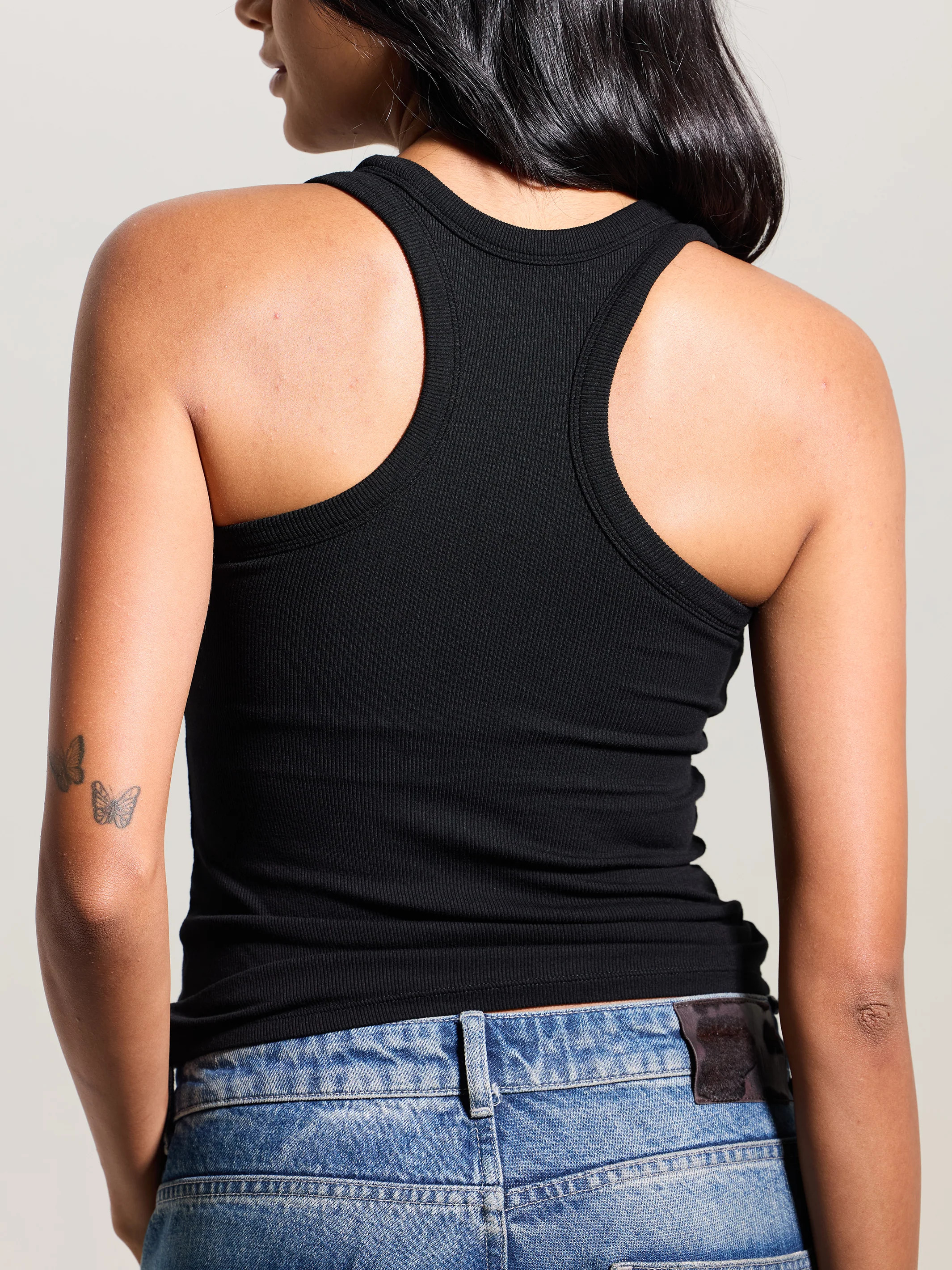 Ribbed Scoop Racerback Brami | Klassy