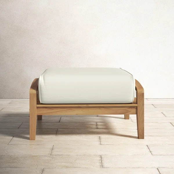 Summerton Upholstered Outdoor Ottoman | Wayfair North America