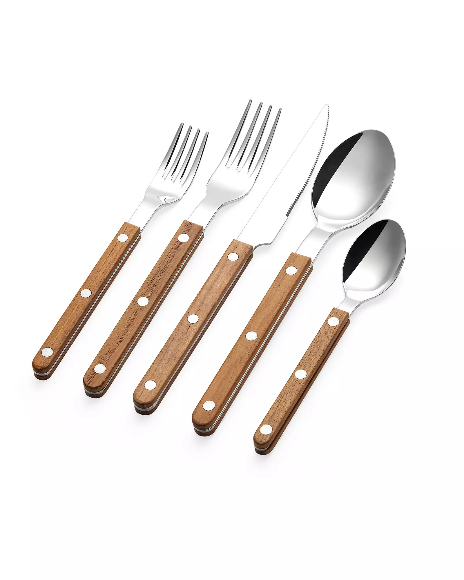 Sabre Bistrot 5-Piece Flatware Set | Serena and Lily