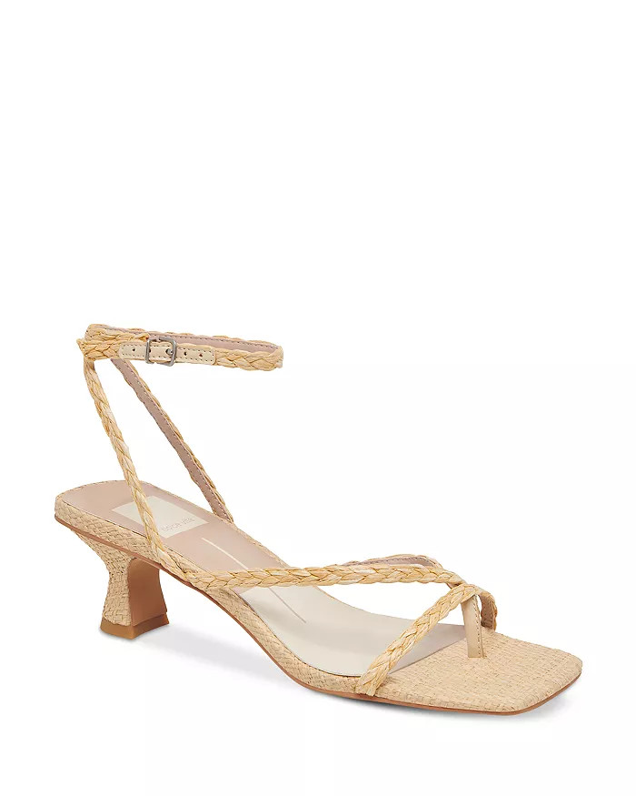 Women's Baylor Square Toe Block Heel Thong Sandals | Bloomingdale's (US)