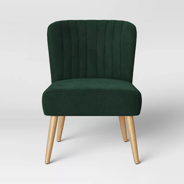 Chelidon Velvet Slipper Chair - Opalhouse™ | Target