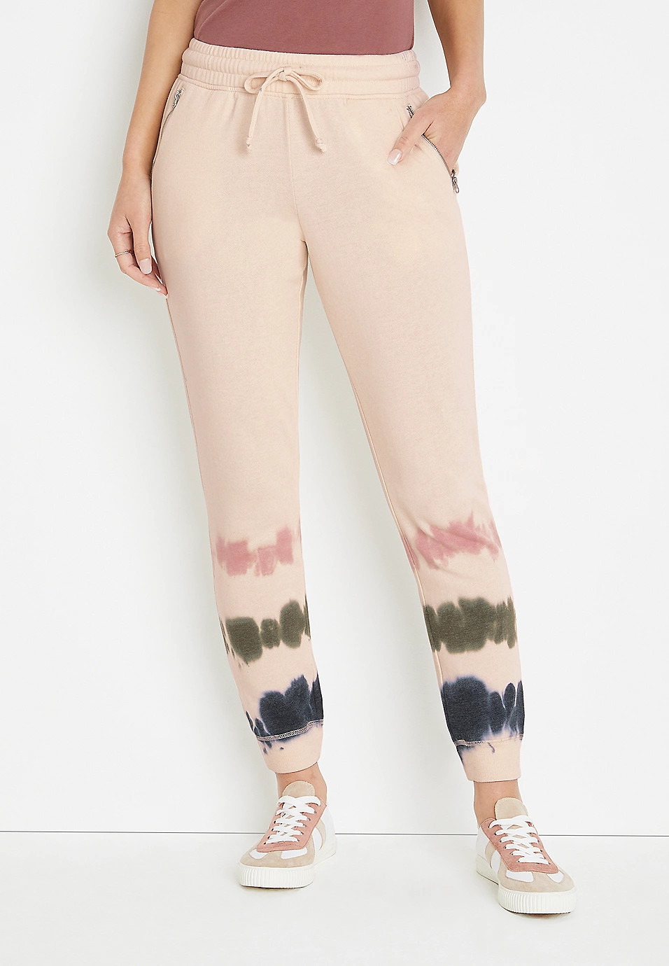 Tan Tie Dye Jogger | Maurices