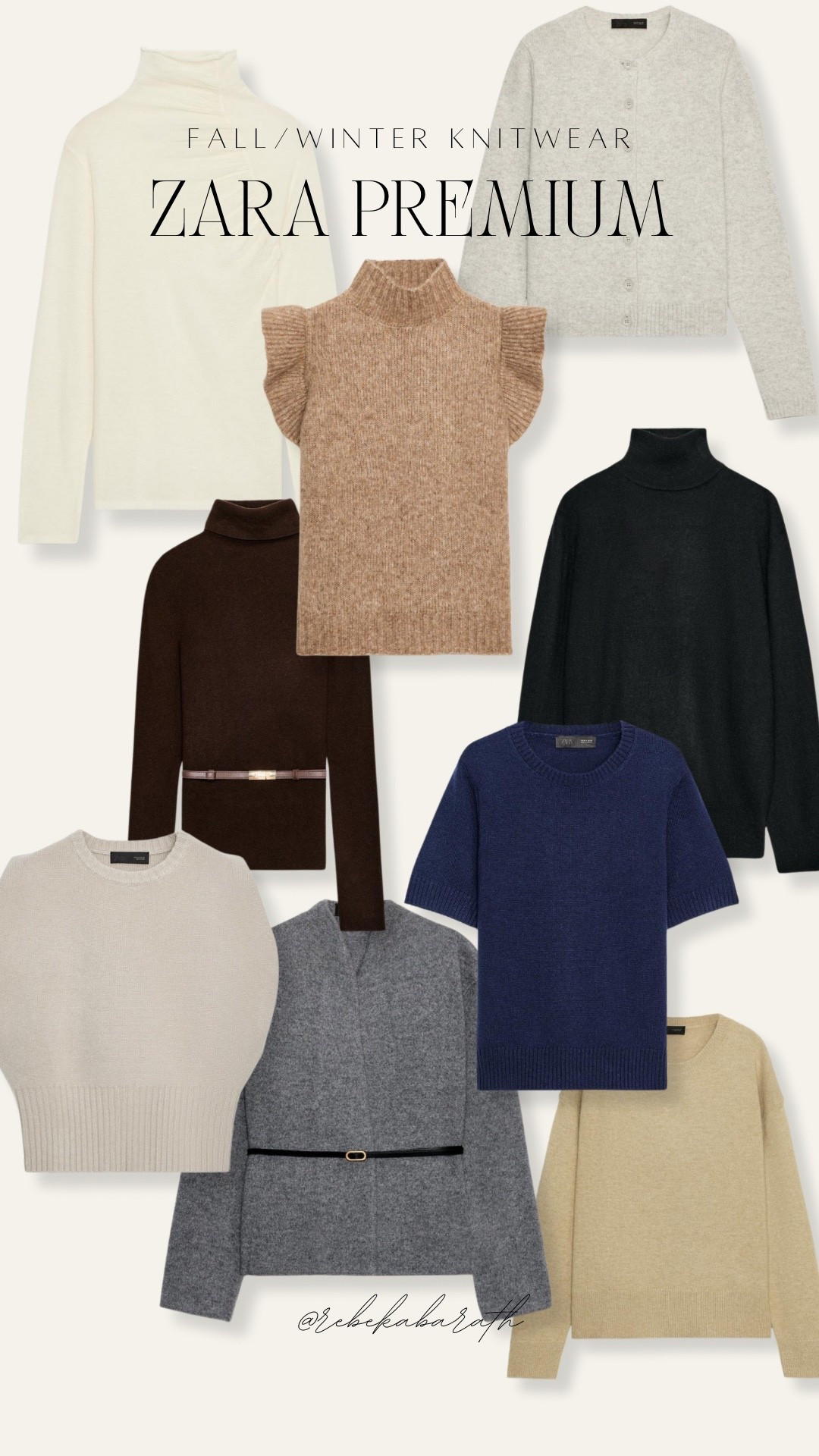 fall/winter knitwear // Zara premium

zara picks | zara edit | zara knits | highstreet picks | wool sweater

#LTKWorkwear #LTKSeasonal #LTKStyleTip