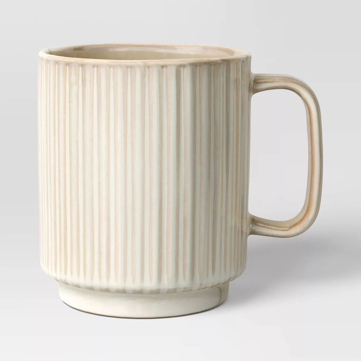 16oz Moira Ceramic Mug Cream - Threshold™ | Target