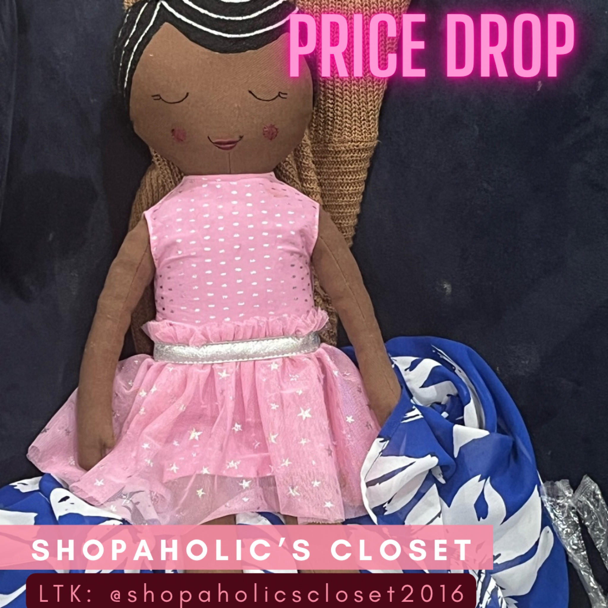 This doll went from $15 ➡️ $10. Target Circle Deal: Save 30% on select kids' home items. Comes in two other styles. 

#shopdeescloset #shopaholicscloset #targett

#LTKSaleAlert #LTKSummerSales #LTKKids