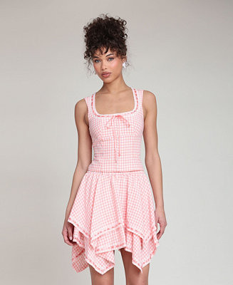Avec Les Filles Women's Square Neck Top - Macy's | Macy's