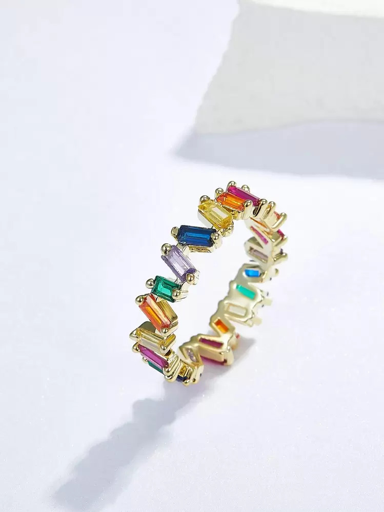THINTIME Rhinestone Decor Ring | SHEIN