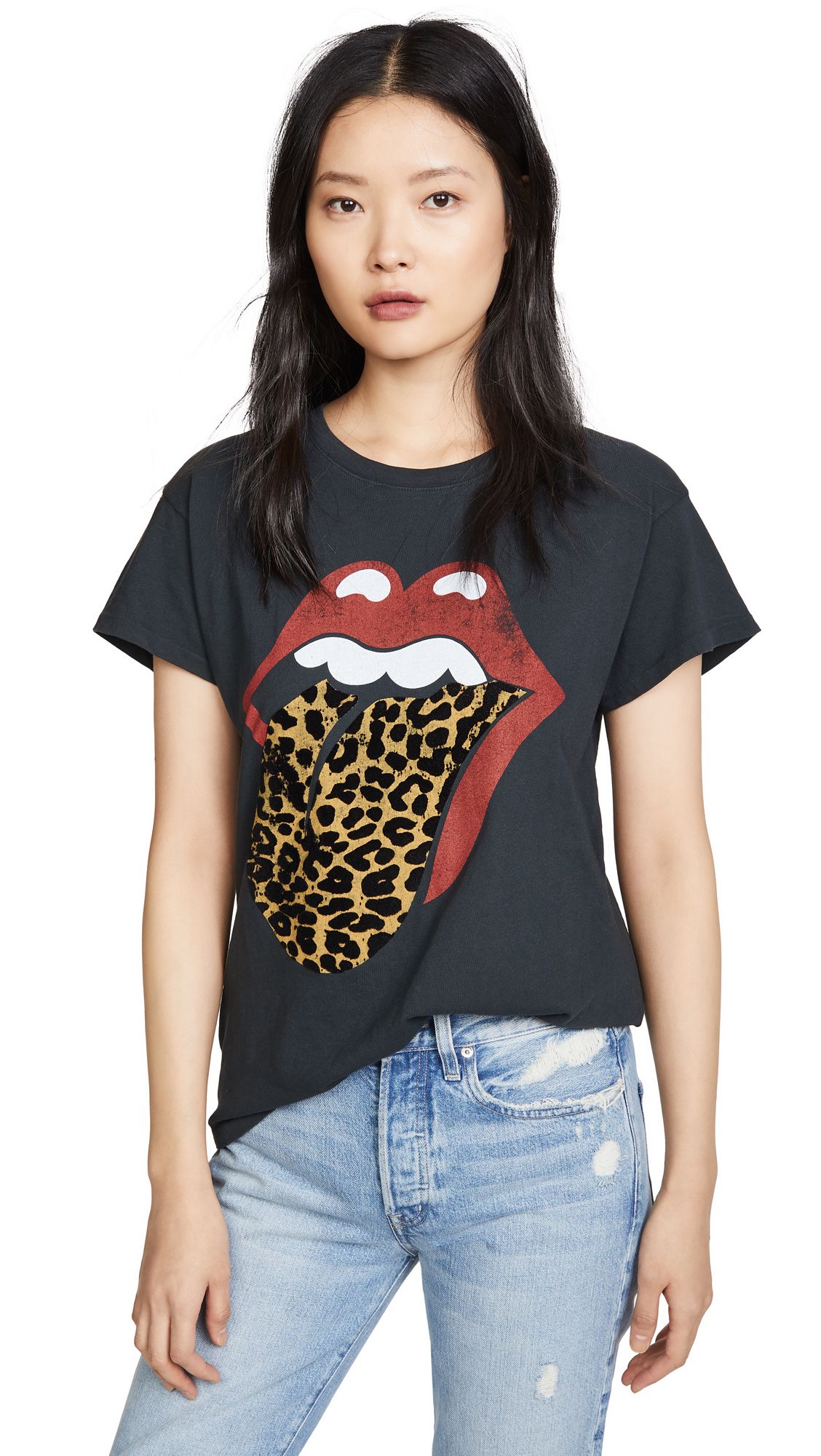 ONE by Rolling Stones Leopard Tee | Shopbop