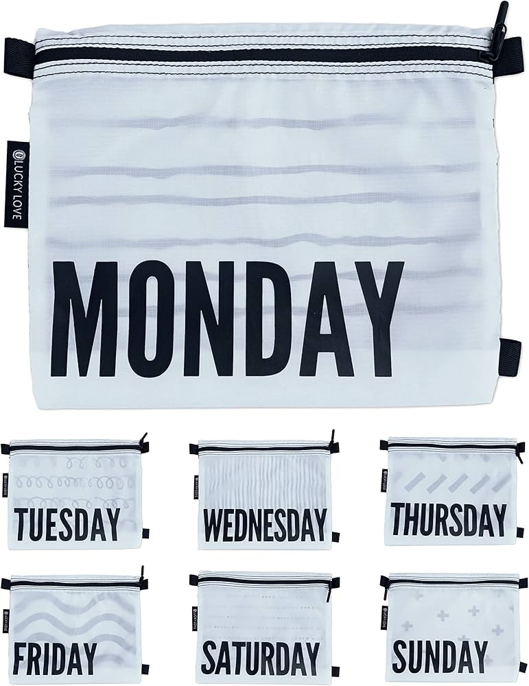 Lucky Love Packing Cubes for Kids & Baby Suitcase Travel Organizer for Disney, Vacations & Summer... | Amazon (US)