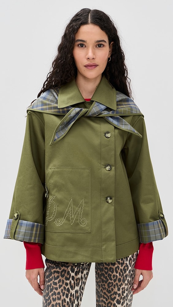 Reversible Jerry Crop Trench Coat | Shopbop