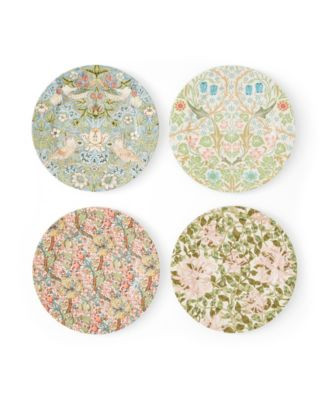 Spode Morris & Co. Dessert Plates, Set of 4 - Macy's | Macy's