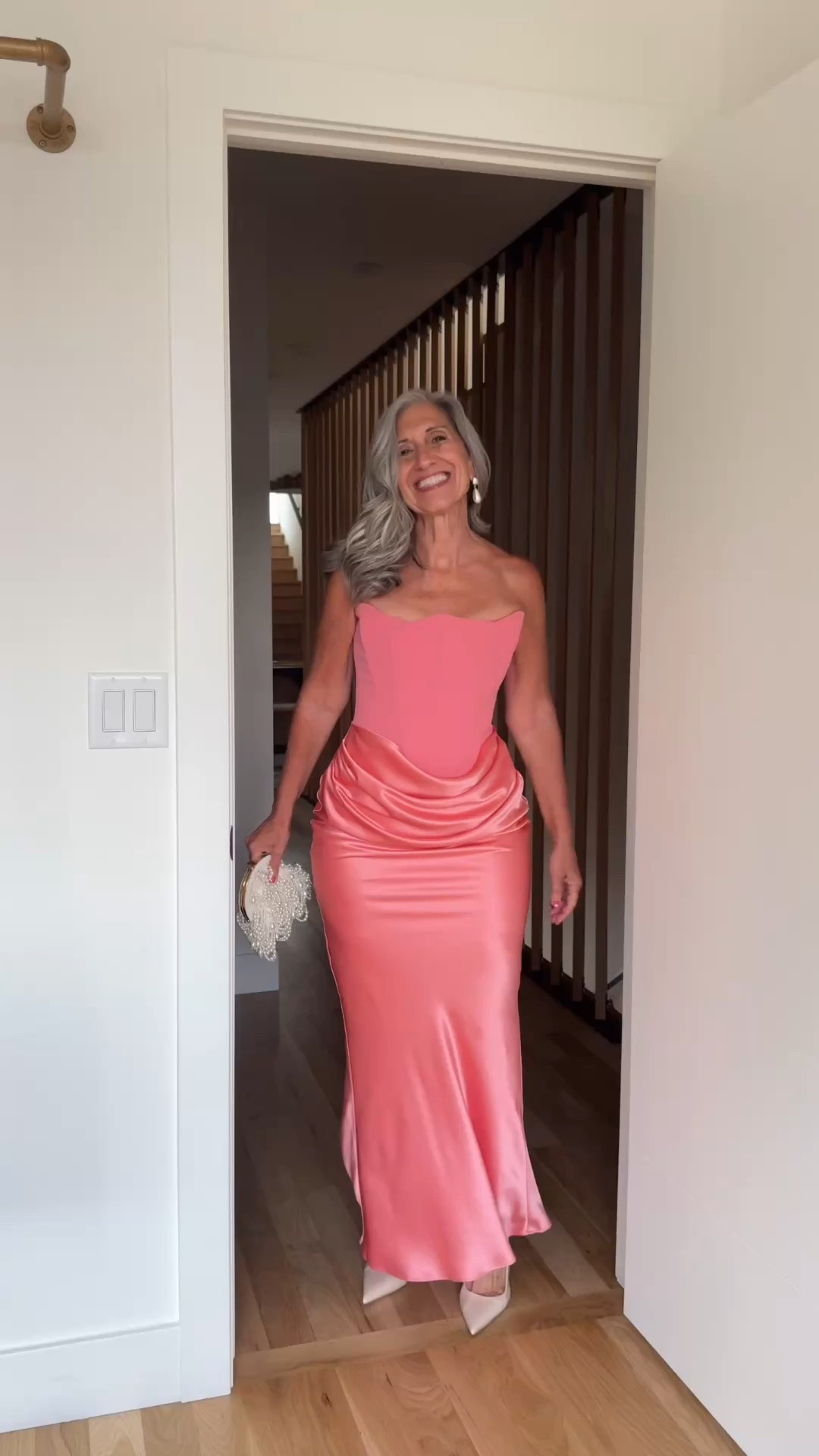 🧡 Wedding Guest Dresses (some are perfect for Mother of the Bride and Mother of the Groom!)

The ruched waist detail holds and defines beautifully while the coral satin elongates all the way to the floor with total sleek sophisticated elegance.

Save this and share it with a friend who’s shopping. 💌

Sizing | 5’4½” | 135 | medium or 6

Wedding Guest Dress | Fashion over 50 | Mother of the Bride | Mother of the Groom | Black Tie | Formal Gown | Summer Wedding | Fall Wedding | Tummy Flattering Dresses | Special Occasion | Strapless Gown

#LTKSeasonal #LTKOver40 #LTKWedding
