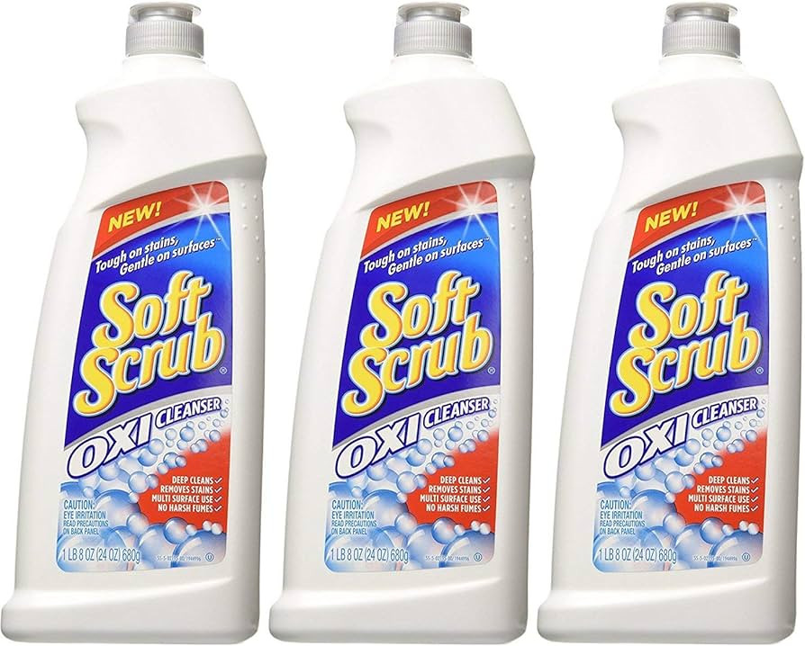 Soft Scrub Oxi Cleanser, 24 Ounce, (Pack of 3) | Amazon (US)