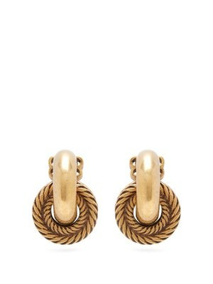 Rope-chain hoop earrings | Matches (UK)