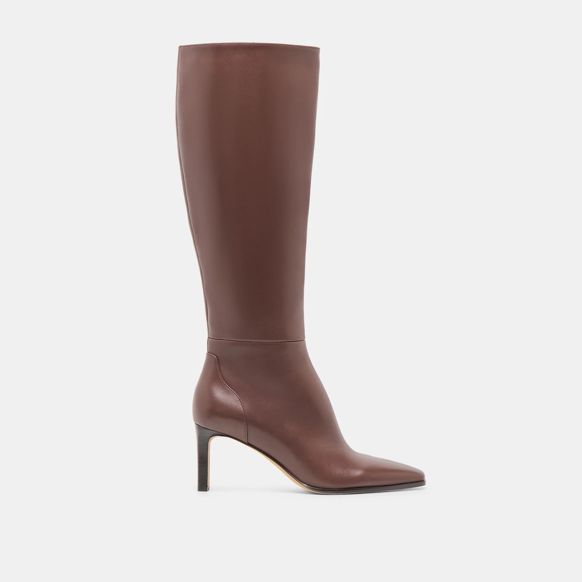 Emmi Boots Chocolate Leather | DolceVita.com