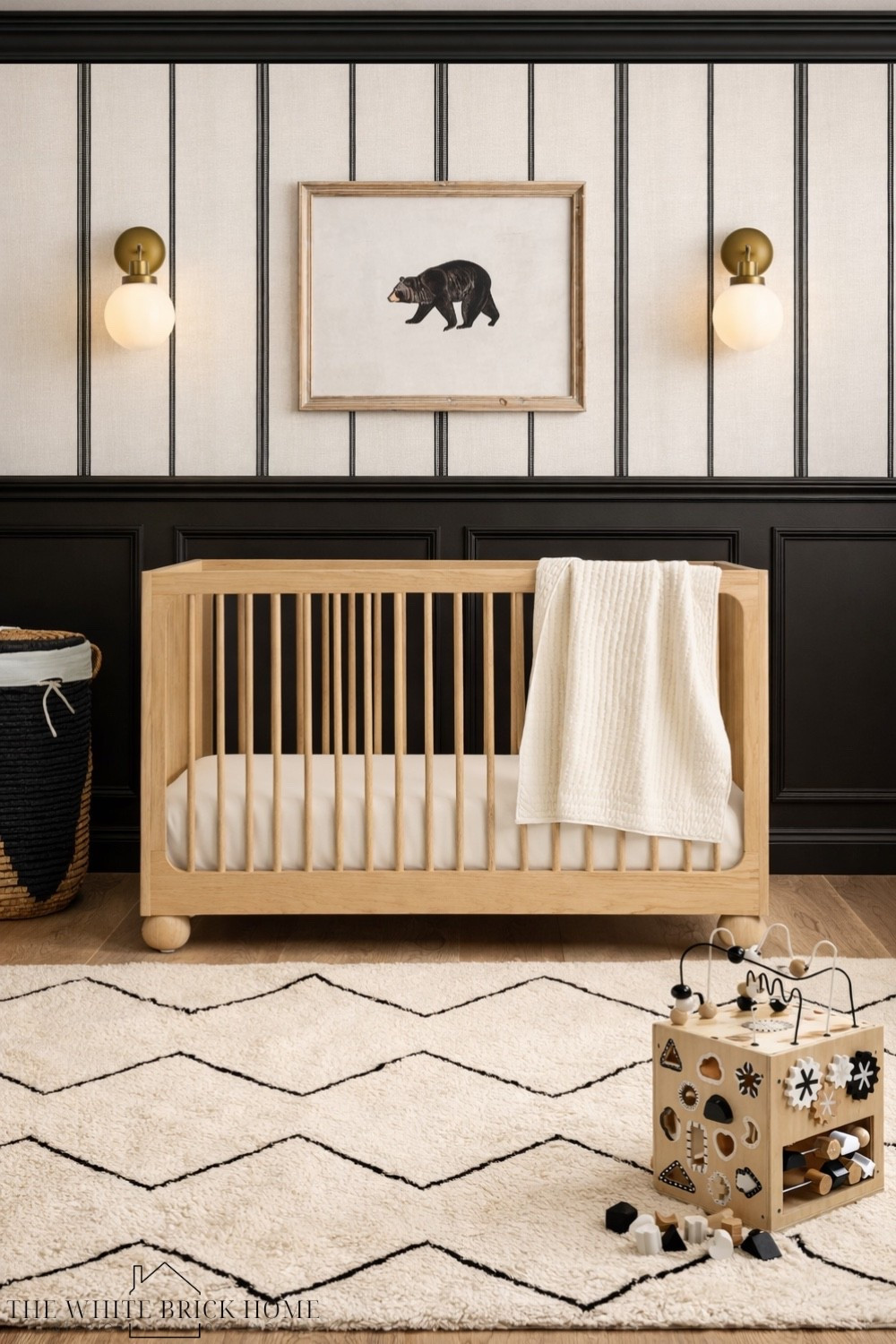 A modern woodland bhrdery that blends warm wood, soft neutrals, and bold contrast for a timeless space tha grows beautifully with your child. 

Nursery, nursery decor, nursery ideas, modern nursery, modern nursery ideas, black and white nursery, modern nursery, gender neutral nursery, crib, nursery rug, nursery lighting, nursery ideas, nursery inspiration, nursery wall art, woodland nursery wall art, neutral nursery, home decor, home accents, nursery furniture, nursery inspiration, wayfair, Etsy, crate and kids 

#LTKHome #LTKBump #LTKBaby