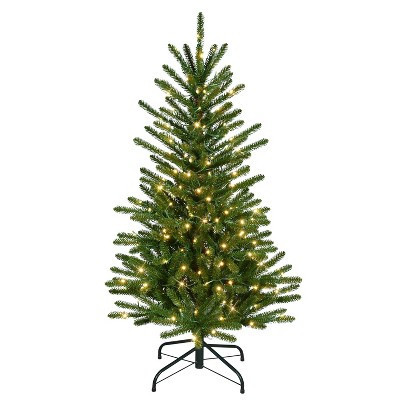 Puleo 4.5' Pre-Lit Artificial Missouri Spruce Tree | Target