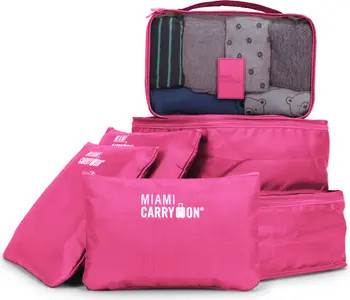 Travelers 6 Piece Organizational Packing Cubes | Nordstrom