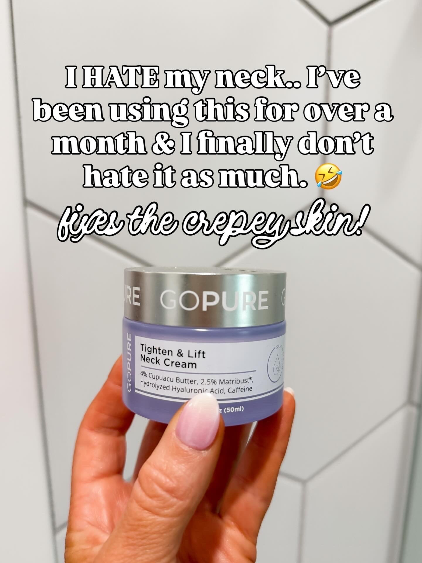 Neck tightening cream I currently use and love! Amazon find! 

#LTKOver40 #LTKFindsUnder50 #LTKBeauty