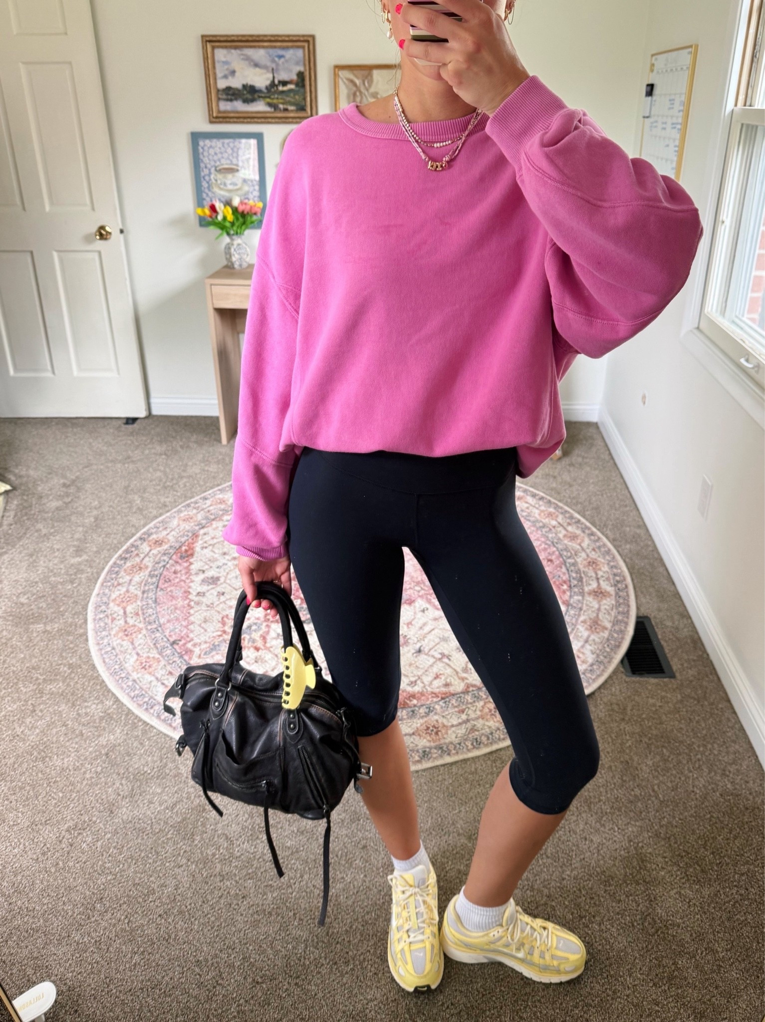 Pre-gym! Smalls in both 🩷🫐✨

#LTKootd #LTKActive