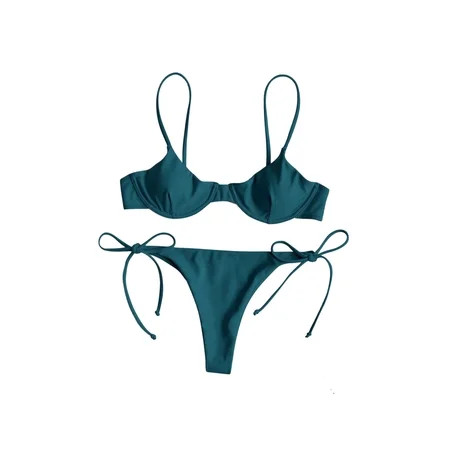 Listenwind Women s Sexy Bathing Suits Swimwear Triangle Push Up Bikini Swimsuit | Walmart (US)