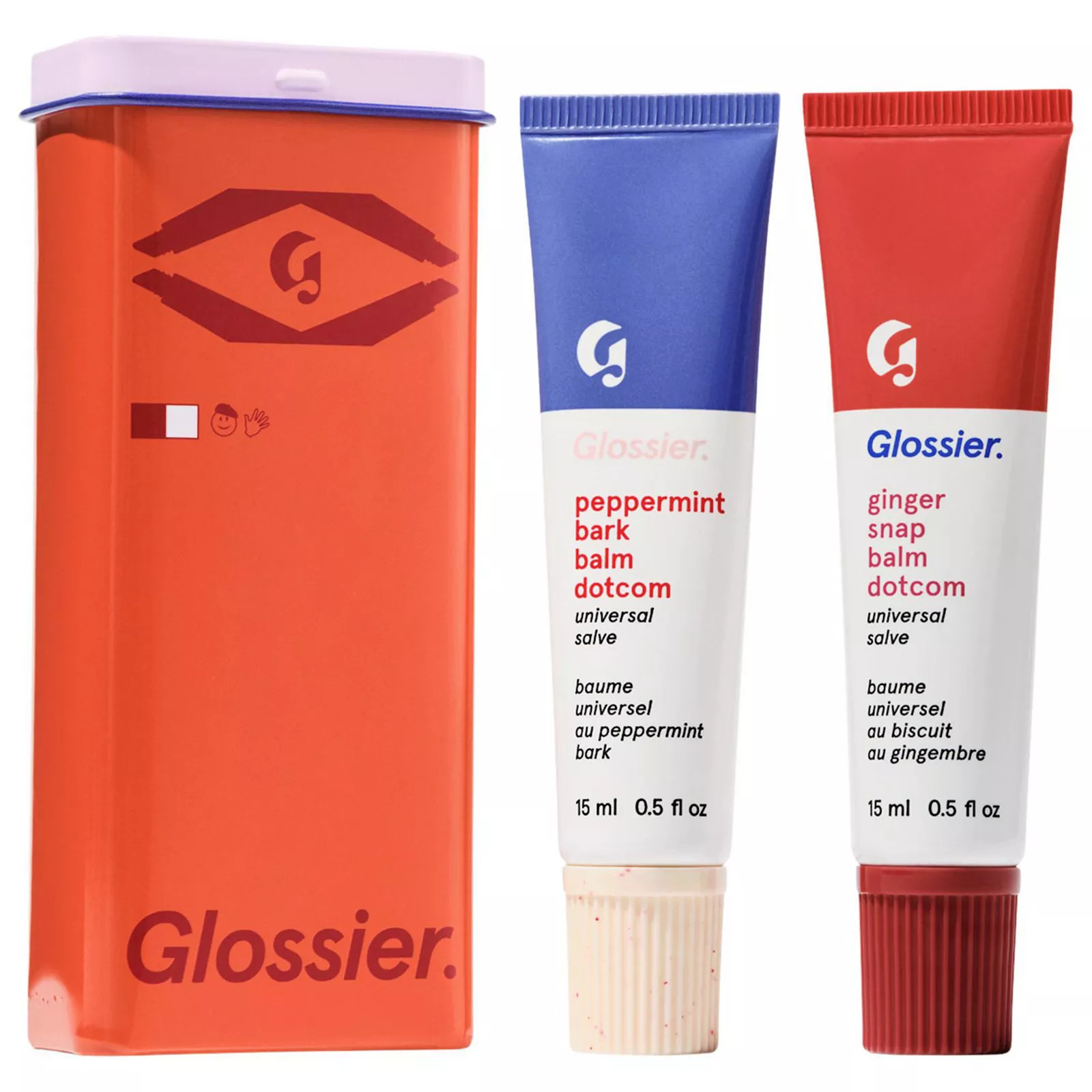 Glossier Sugar + Spice Balm Dotcom Lip Balm Duo Makeup Gift Set, Size: 0.50 Oz, None | Kohl's
