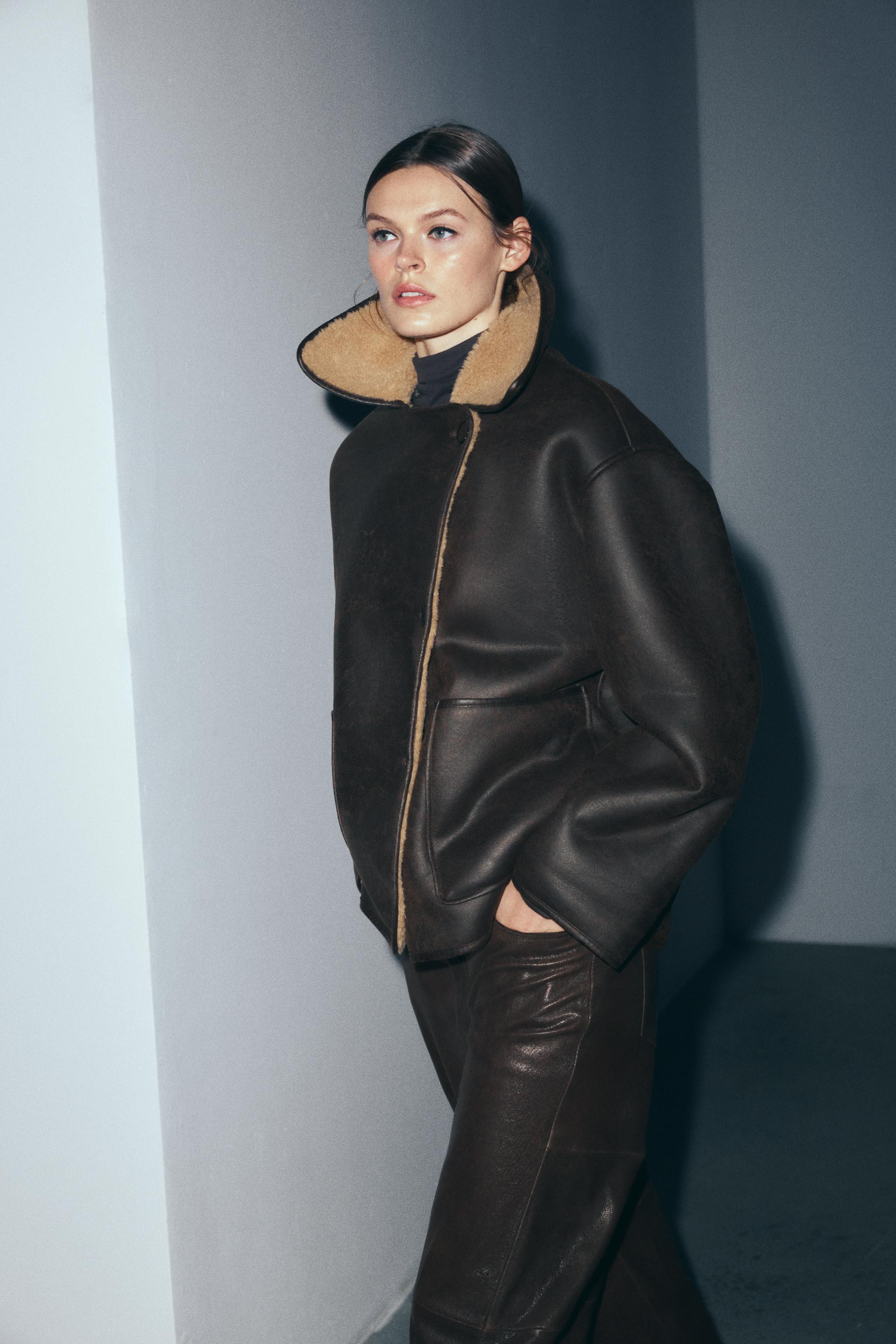 ZW COLLECTION DOUBLE-FACED JACKET | Zara UK