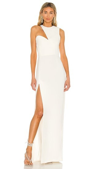 Amanda Uprichard X REVOLVE Gilda Gown in Ivory. - size S | Revolve Clothing (Global)