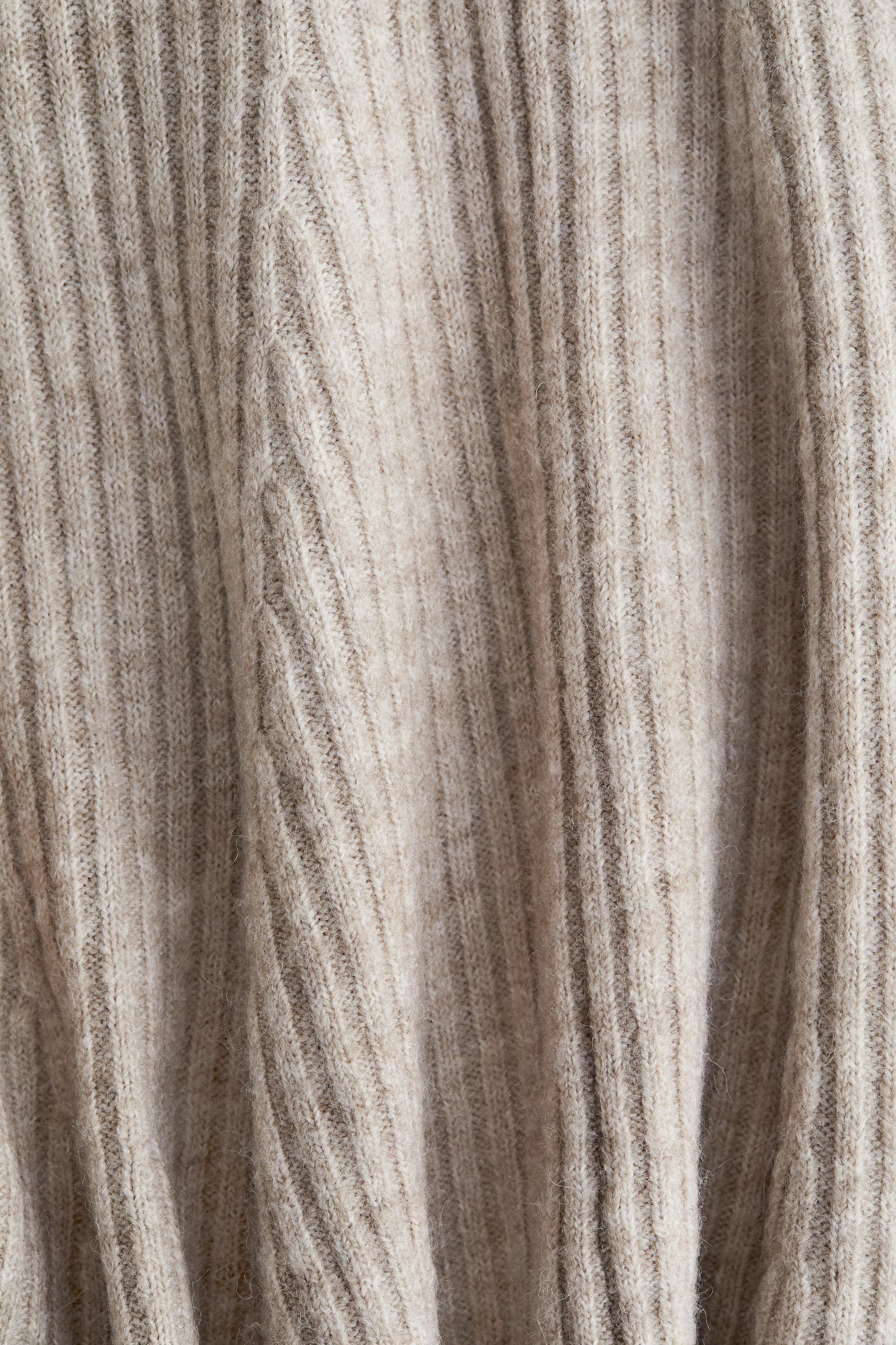 Rib-Knit Off-the-Shoulder Dress | H&M (US + CA)