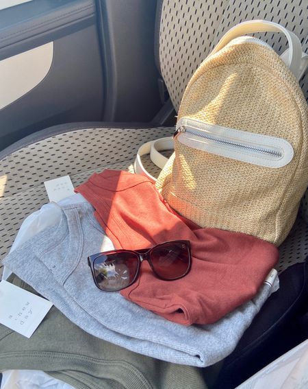 Successful Target run today! New tortoise shell sunglasses and fall tanks in grey, rust/dark brown and green. And the tanks were on sale!! And I love this backpack! #fall #target

#LTKBacktoSchool #LTKsalealert #LTKitbag