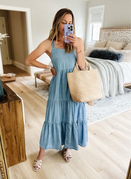 Summer Dress-  Chambray all day!
