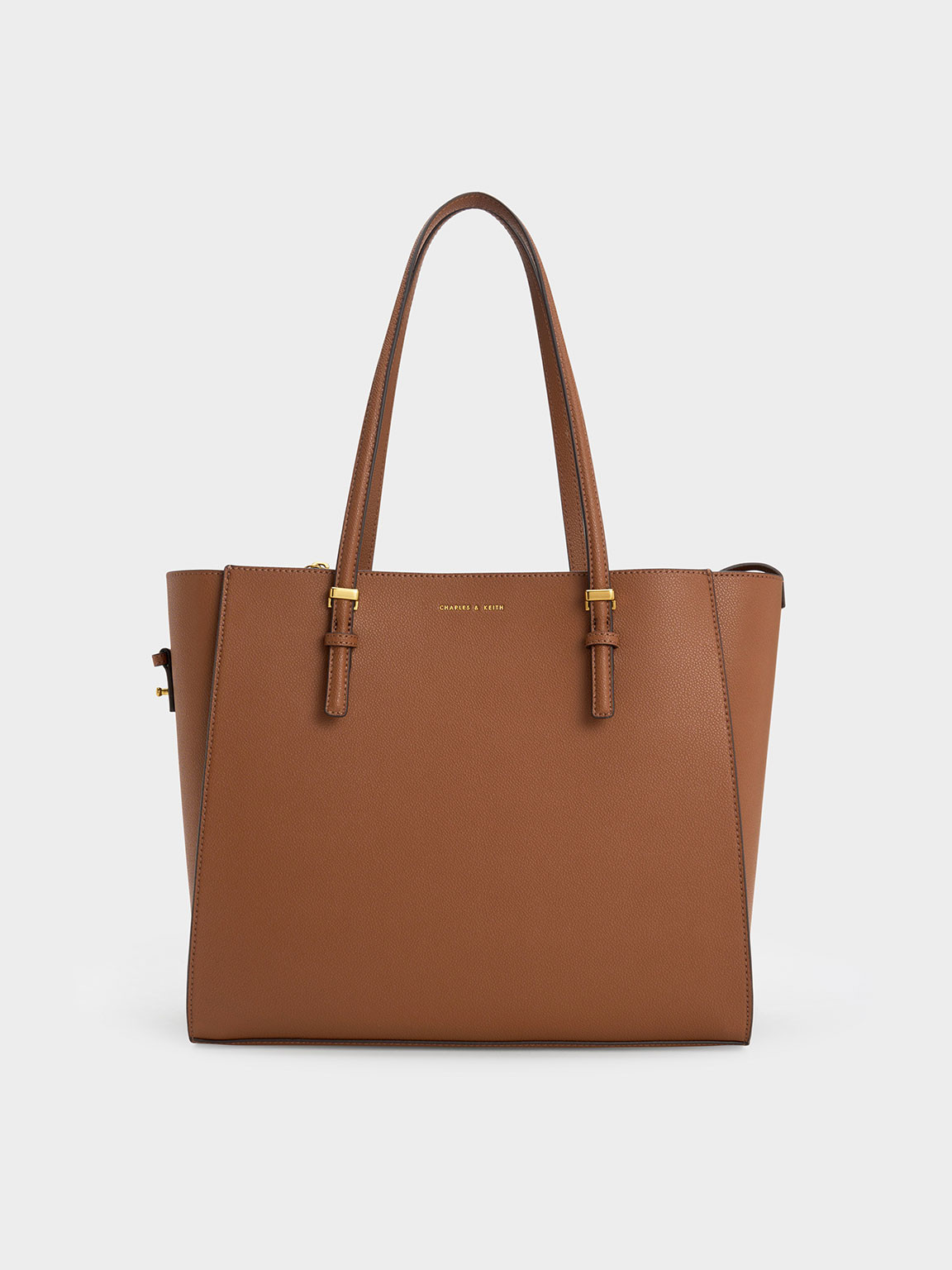Sansa Tote Bag
 - Chocolate | Charles & Keith US