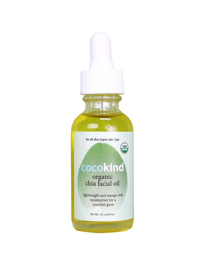Cocokind Organic Chia Facial Oil, chamomile, 1 Fl Oz (5290) | Amazon (US)