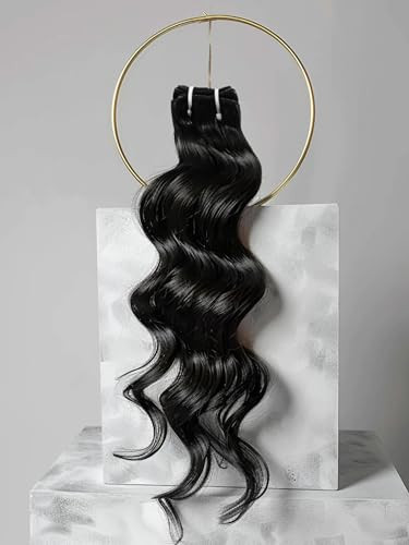 LUVME Human Hair Bundles 22 24 26 Inch Body Wave Bundles Human Hair 10A Grade 100% Unprocessed Peruvian Hair 3 Bundles Human Hair Extensions for Women | Amazon (US)