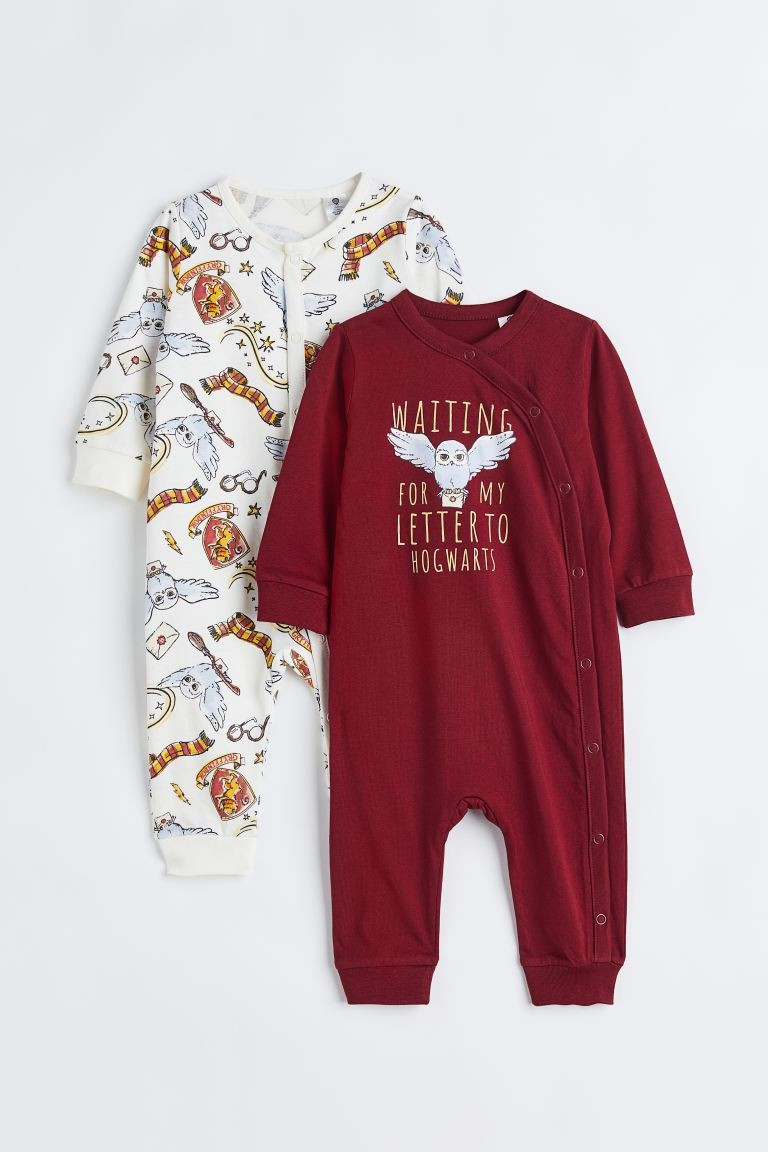 2-pack Printed Pajamas | H&M (US + CA)