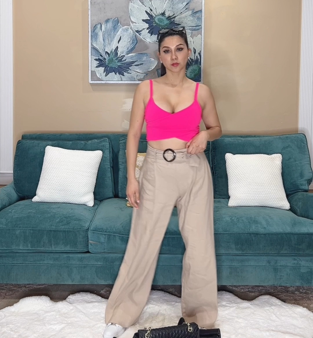 Before & After 
Same Pink top, two different pants, two different outfits and styles 


#LTKstyletip #LTKbeauty #LTKFind