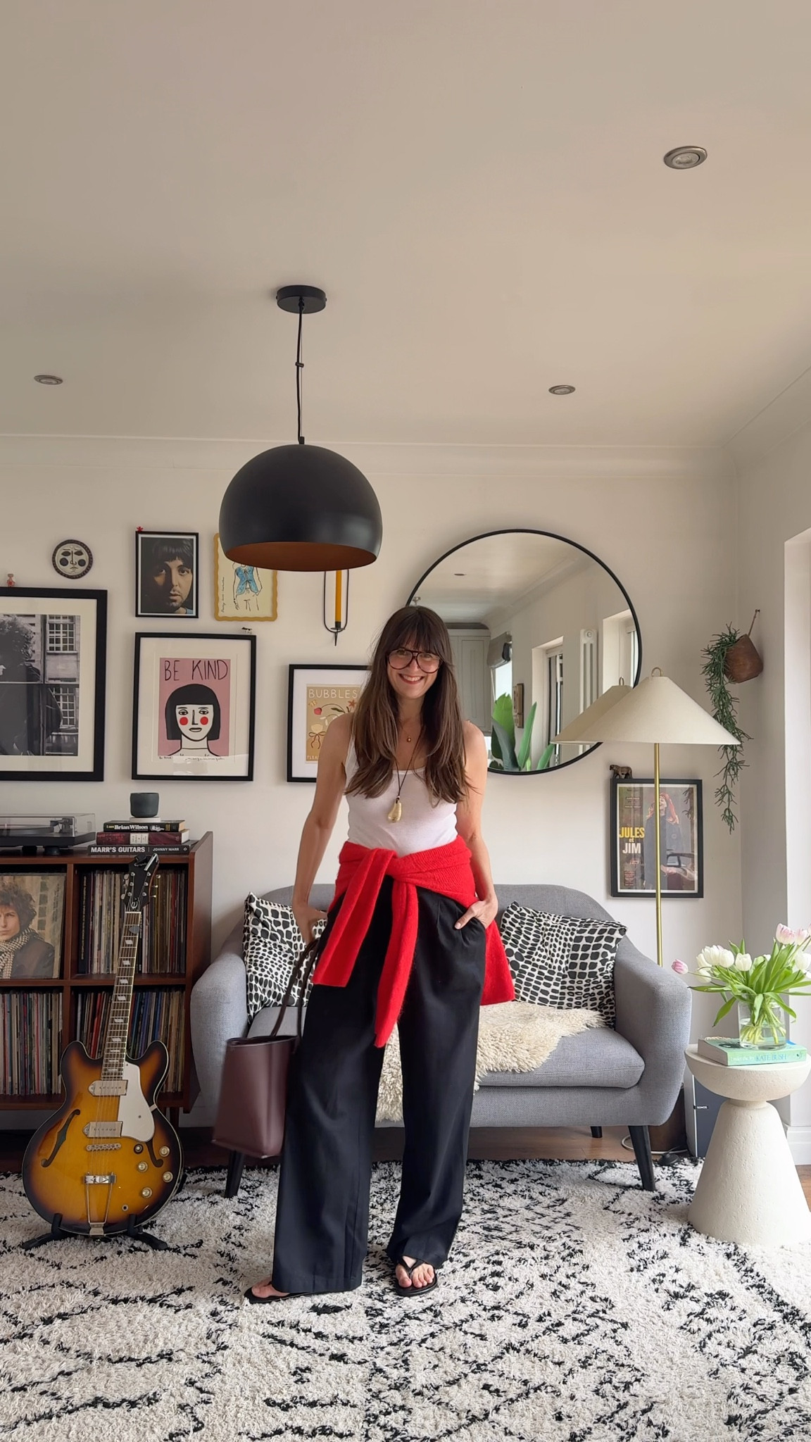 I’m wearing a M in the trousers and I’m usually a size 10-12 and 5’6

#LTKtravel #LTKsummer #LTKuk