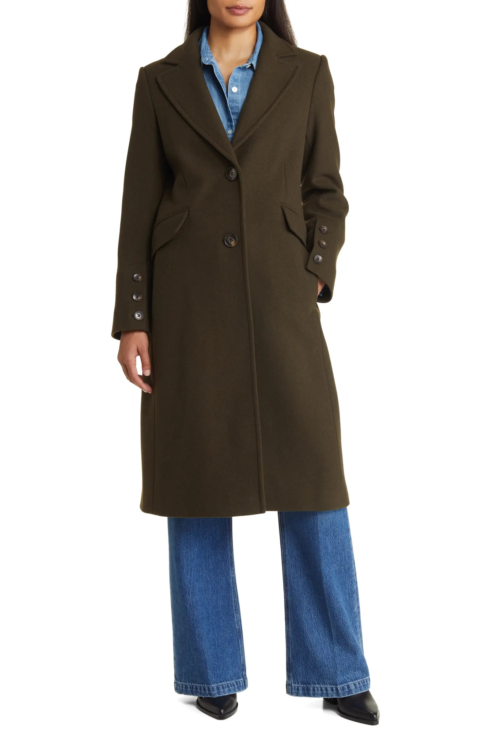 Long Twill Coat | Nordstrom