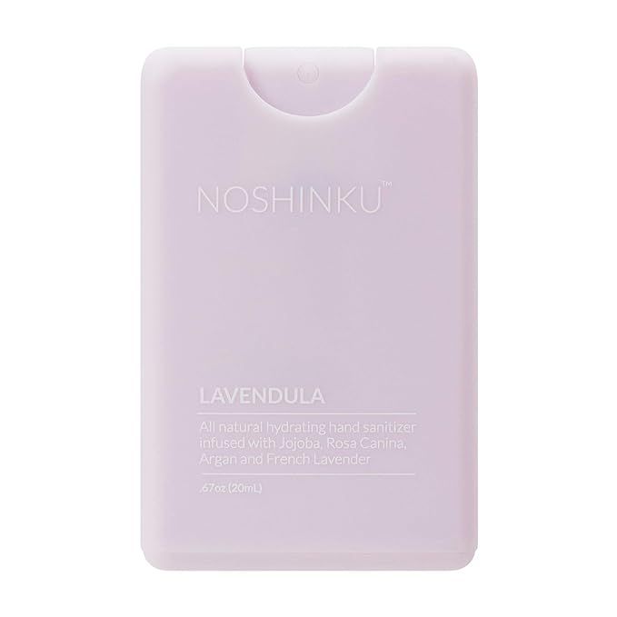 Noshinku Lavendula Pocket Hand Sanitizer | Organic Antibacterial Sanitizing Mist with Moisturizin... | Amazon (US)