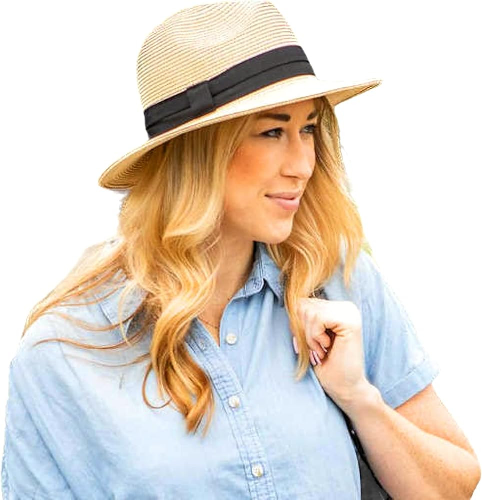 Solar Escape UV Casual Fedora (Tan) | Amazon (US)