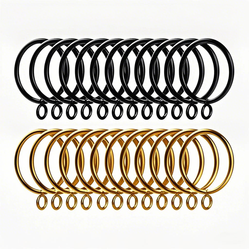 Rod Eyelets Rings (Pack of 12) | LuxDrape