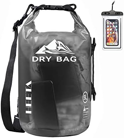HEETA Dry Bag Waterproof for Women Men, 5L/10L/20L/30L/40L Roll Top Lightweight Dry Storage Bag B... | Amazon (US)